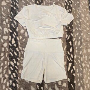 CRZ Yoga Set. Small. Cream - Apricot Color